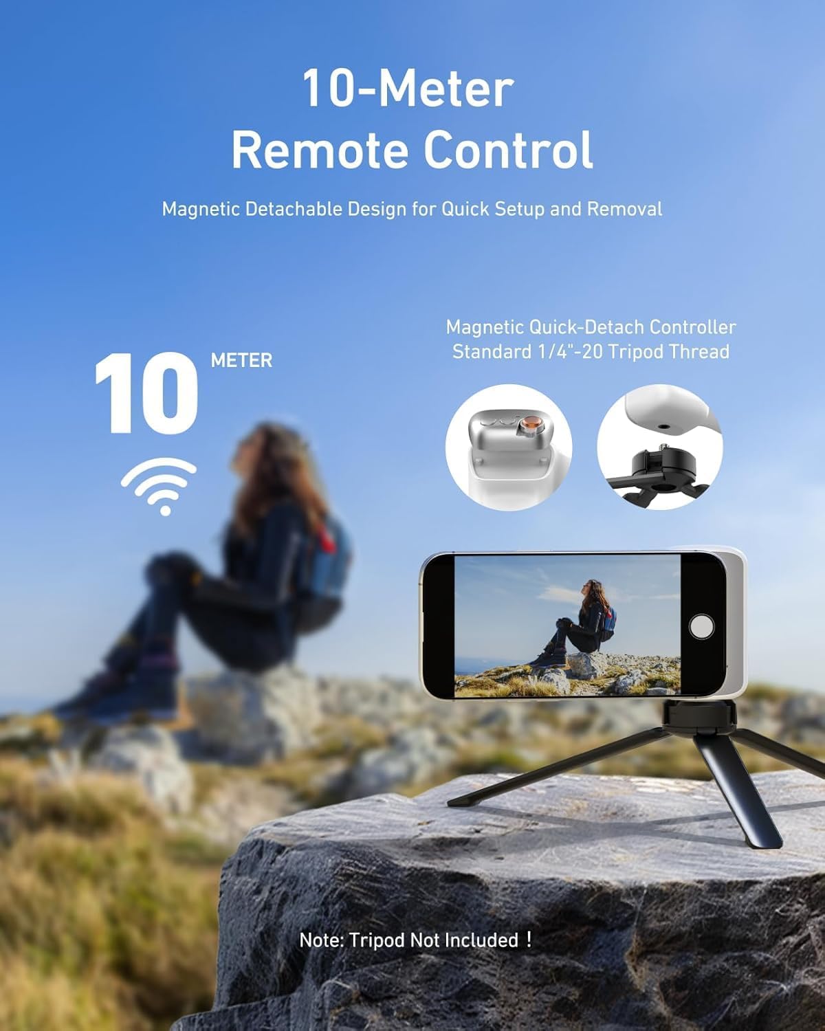 TELESIN - Magnetic Selfie Ring Light ©